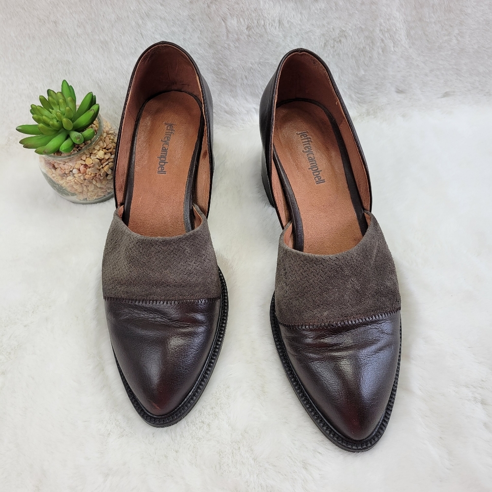 Jeffrey Campbell Shriver Loafer Bootie Sz 10